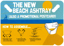 Promotional Beach Ashtray